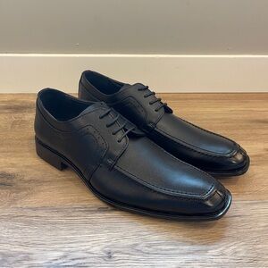 Joseph Abboud Black Leather Oxfords